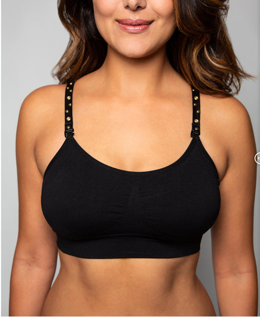 PLUS SIZE Basic Bra - Black