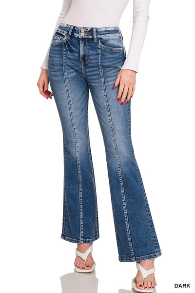 Center Seam Bootcut Jeans - Dark  ONLY 1 SIZE 32 LEFT