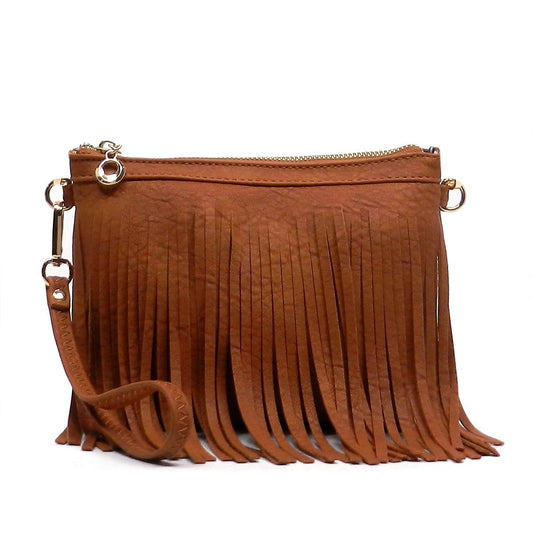 Western Fringe Clutch Cross Body Bag