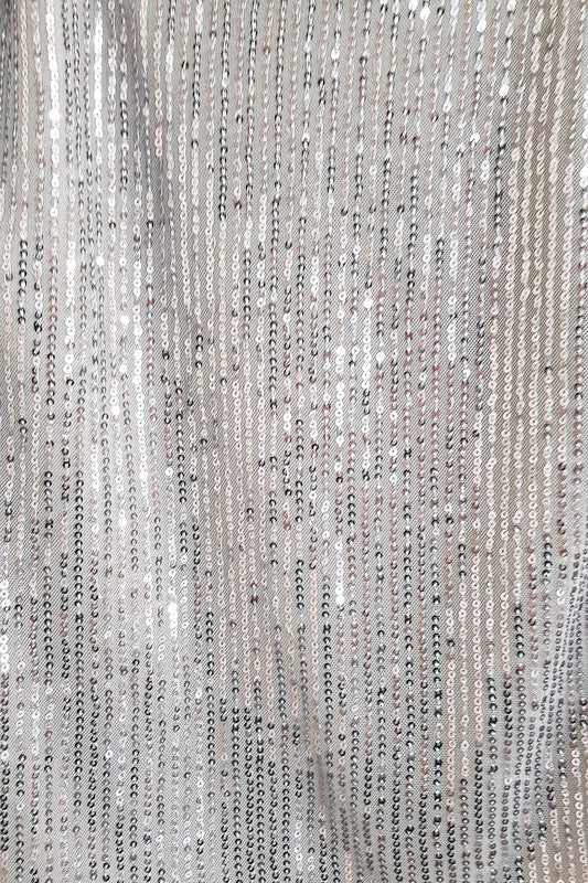 Sequin Cami - Silver