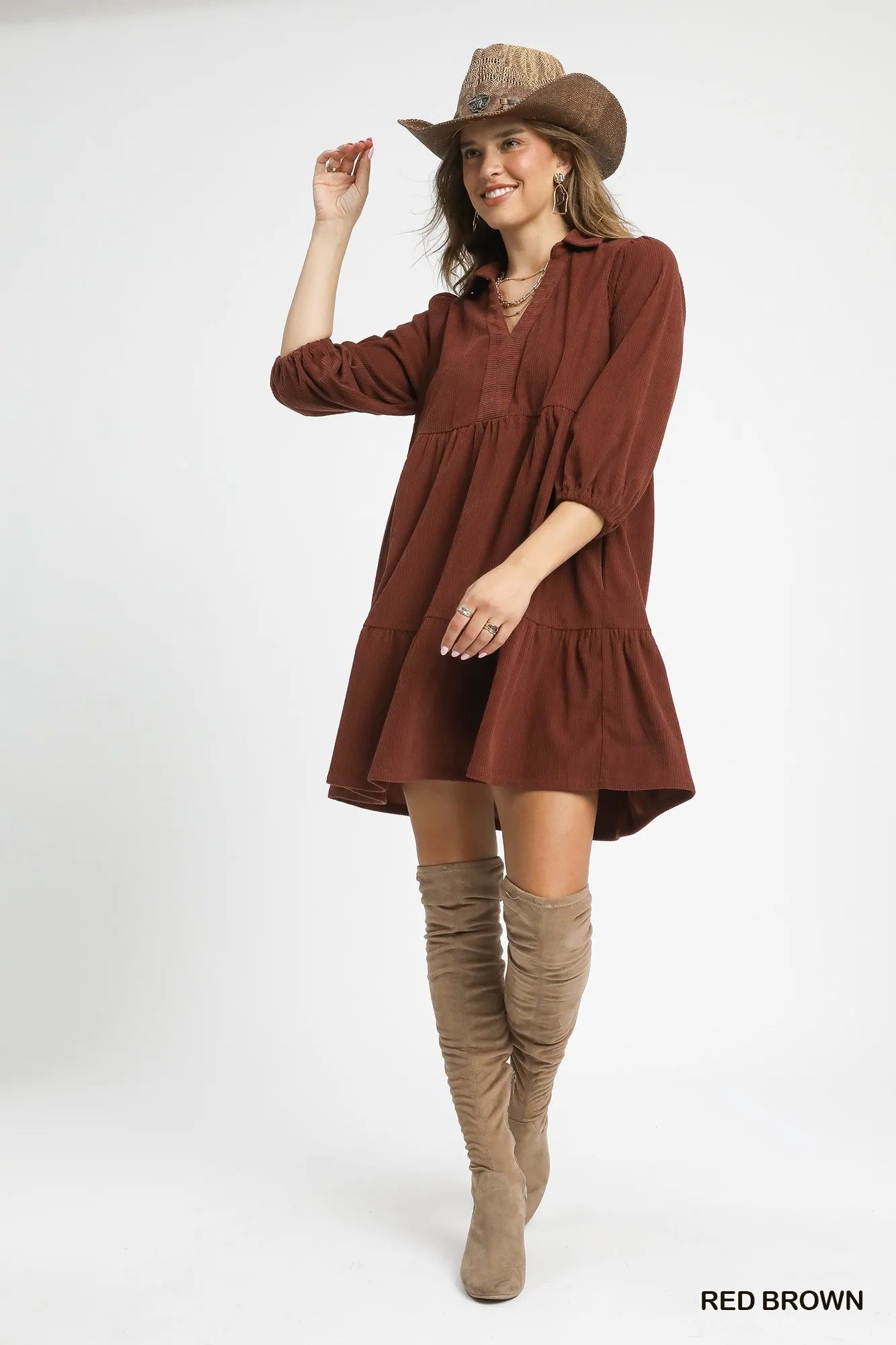 corduroy tiered mini dress Madewell Corduroy Tiered Mini Dress navy Sz Medium NWT