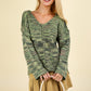 Multi Color Sweater - Green Mix