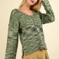 Multi Color Sweater - Green Mix