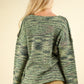 Multi Color Sweater - Green Mix