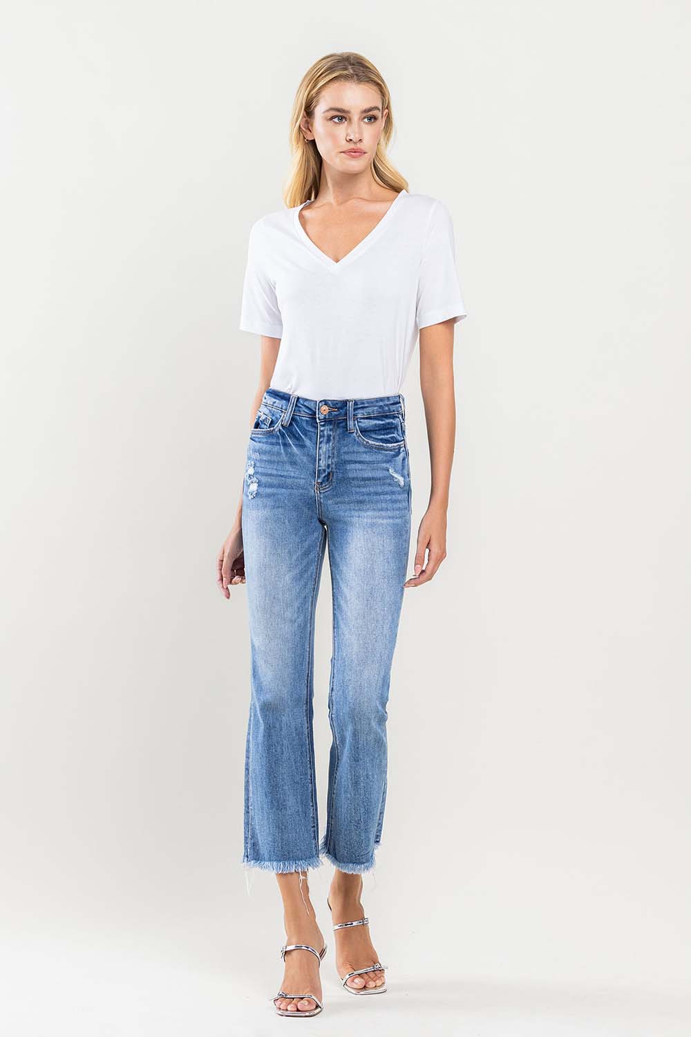 Kick Crop Flare Jeans - Amber ONLY ONE SIZE 25(1) LEFT