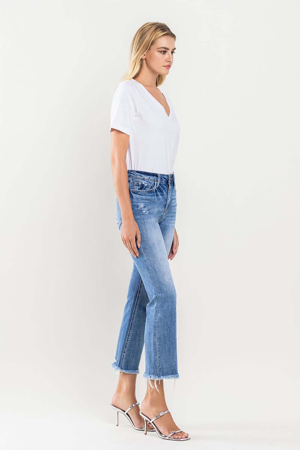 Kick Crop Flare Jeans - Amber ONLY ONE SIZE 25(1) LEFT