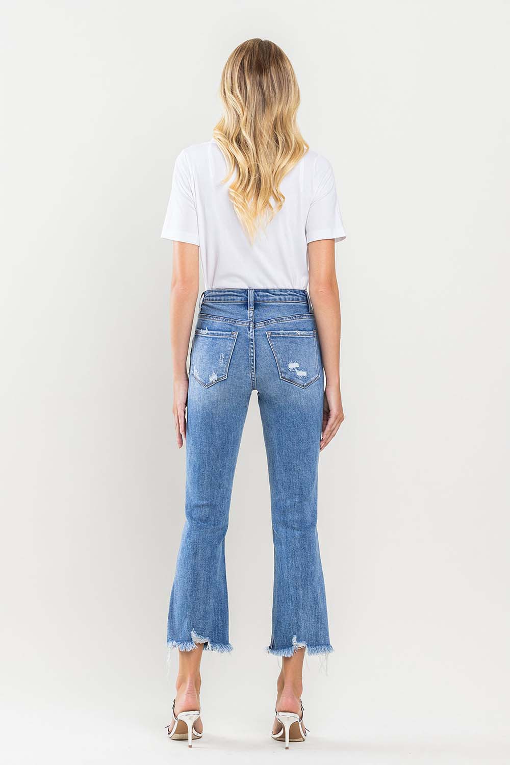 Kick Crop Flare Jeans - Amber ONLY ONE SIZE 25(1) LEFT