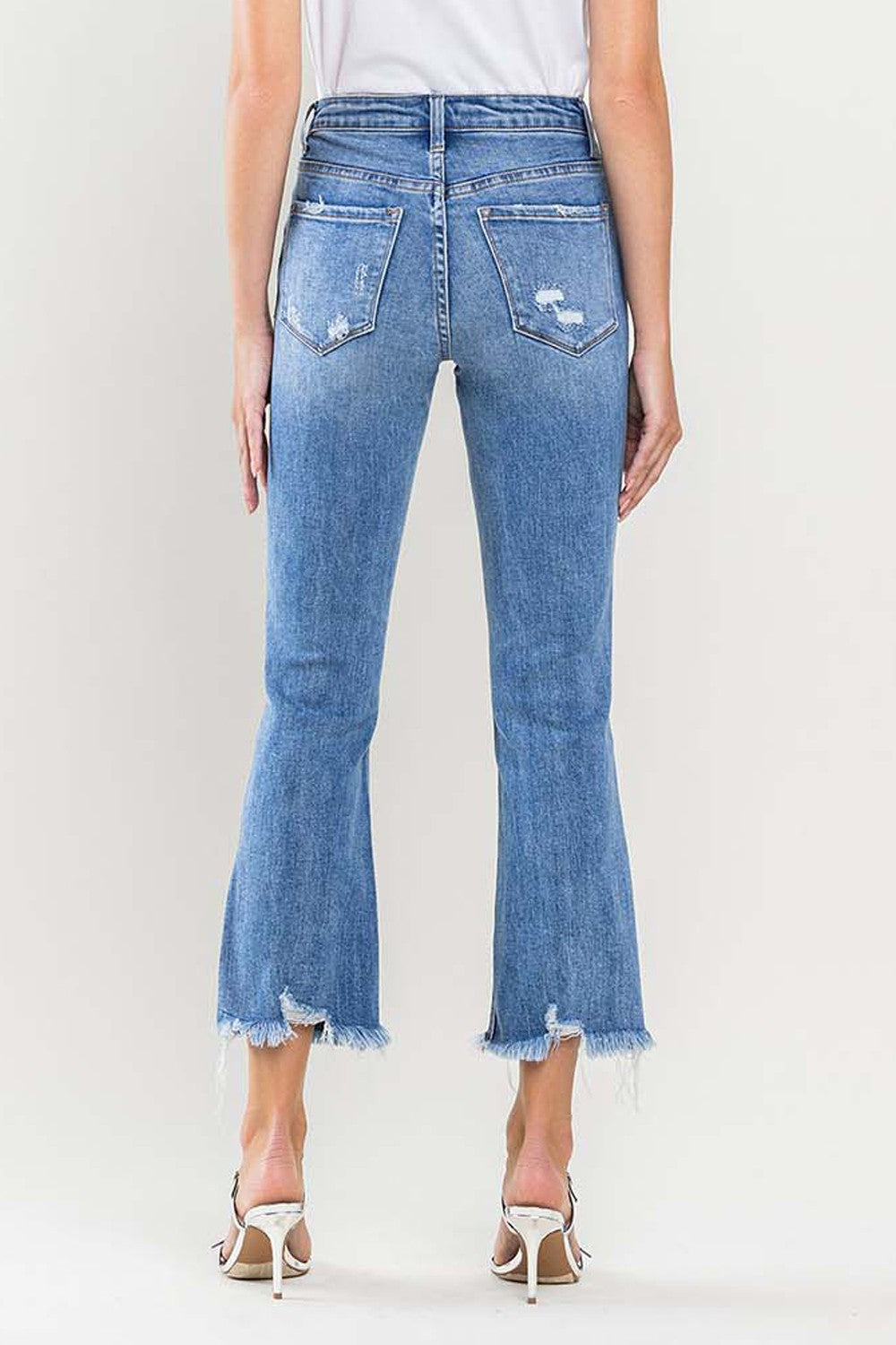 Kick Crop Flare Jeans - Amber ONLY ONE SIZE 25(1) LEFT