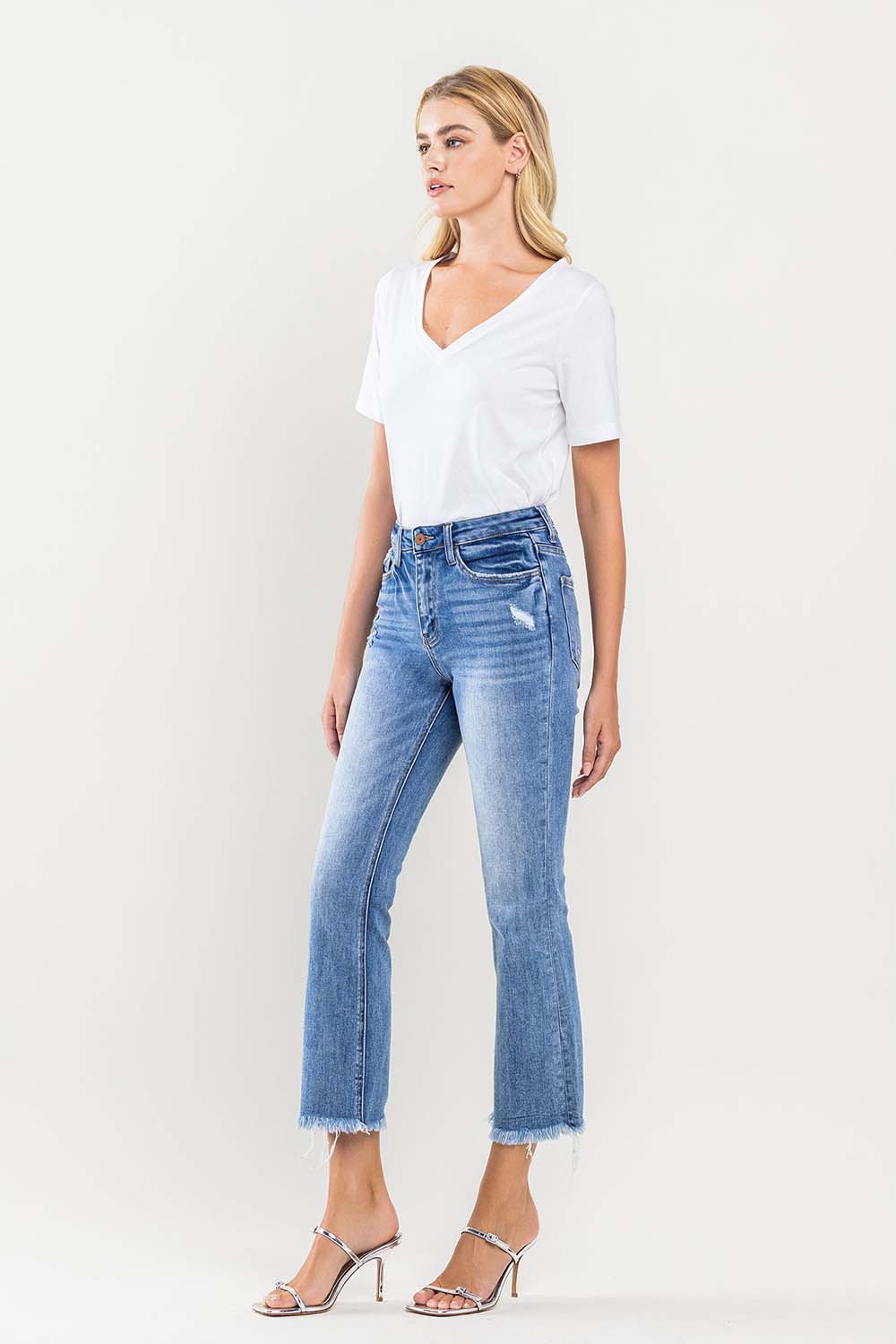 Kick Crop Flare Jeans - Amber ONLY ONE SIZE 25(1) LEFT