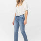 Mid Rise Cool Denim Sustainable Relaxed Fit - Medium Blue