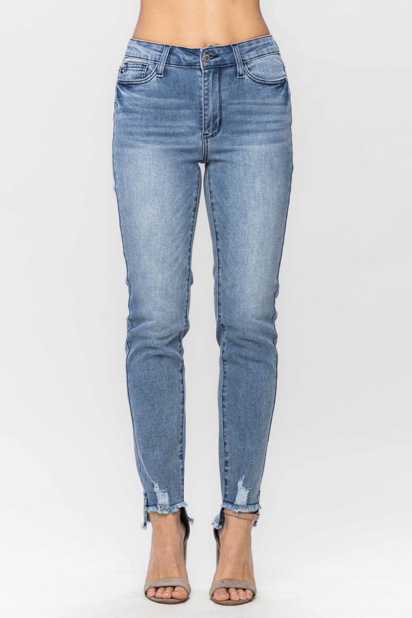 Mid Rise Cool Denim Sustainable Relaxed Fit - Medium Blue