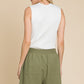 Casual Cotton Shorts - Olive