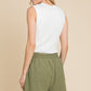 Casual Cotton Shorts - Olive