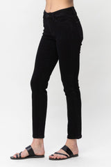 Mid Rise Slim Fit Jeans - Black