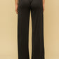 Elastic Waist Wide Leg Pants - Black ONLY 1 SMALL LEFT