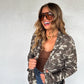 Lola Cardigan - Camo