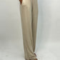 Cashmere Rib Pant - Oatmeal