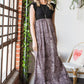 Ruffle Cap Sleeve Maxi Dress - Black Leopard ONLY 1 MEDIUM LEFT