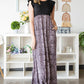 Ruffle Cap Sleeve Maxi Dress - Black Leopard ONLY 1 MEDIUM LEFT