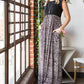 Ruffle Cap Sleeve Maxi Dress - Black Leopard ONLY 1 MEDIUM LEFT