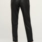 Snake Skin Embossed Faux Leather Pants - Black ONLY 1 SMALL LEFT