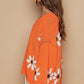 Flower Power Sweater - Orange