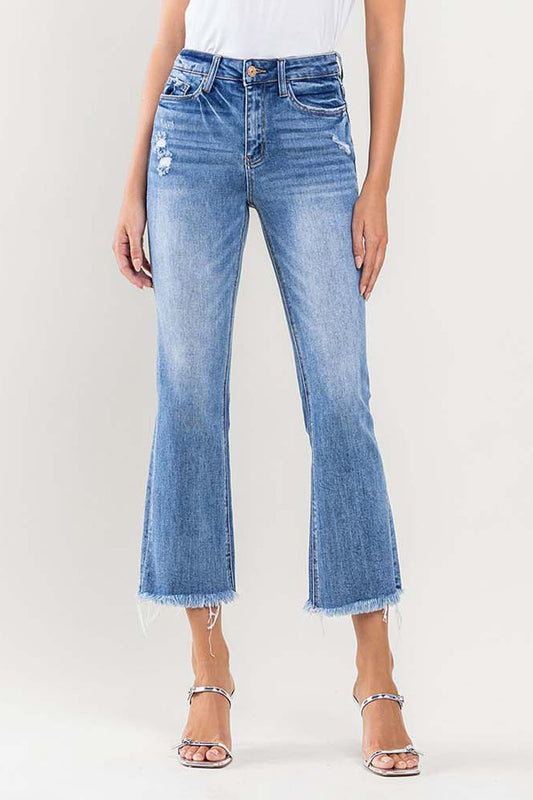 Kick Crop Flare Jeans - Amber ONLY ONE SIZE 25(1) LEFT