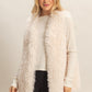 Fuzzy Sweater Vest - Cream