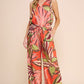 Printed Wide Leg Pant - Papaya Paradise