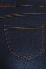 Cher Flare Plus Pull on Jeans - Dark Denim ONLY ONE 3XL LEFT