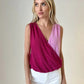 Two Tone Tank - Fuschia/Pink ONLY 1 SMALL LEFT